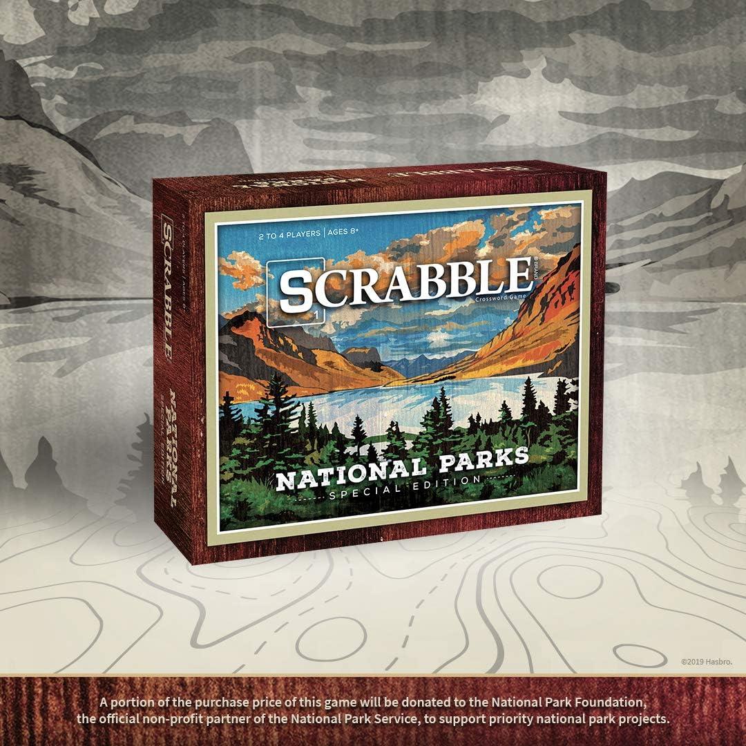 imageUSAOPOLY Scrabble National Parks Ages 8 24 Players 1 Set Brown