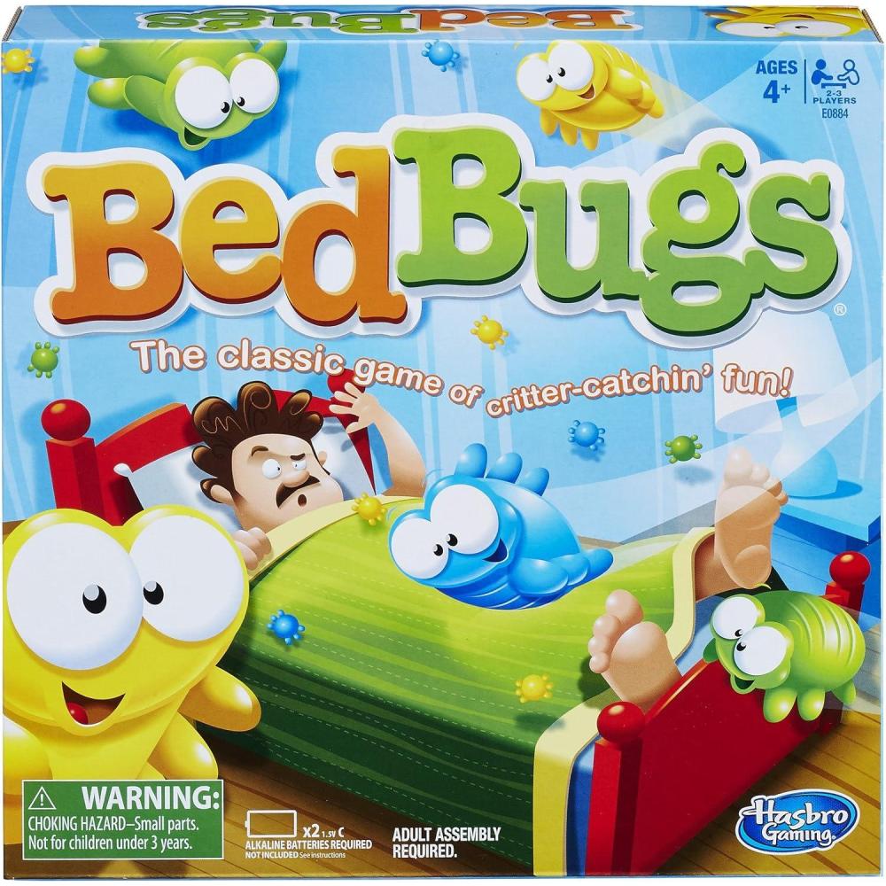 imageBed Bugs Board Game The Classic Game of CritterCatchin Fun Kids and Preschool Games Ages 4 and Up 2 to 3 Players Family Games Kids Gifts Amazon Exclusive