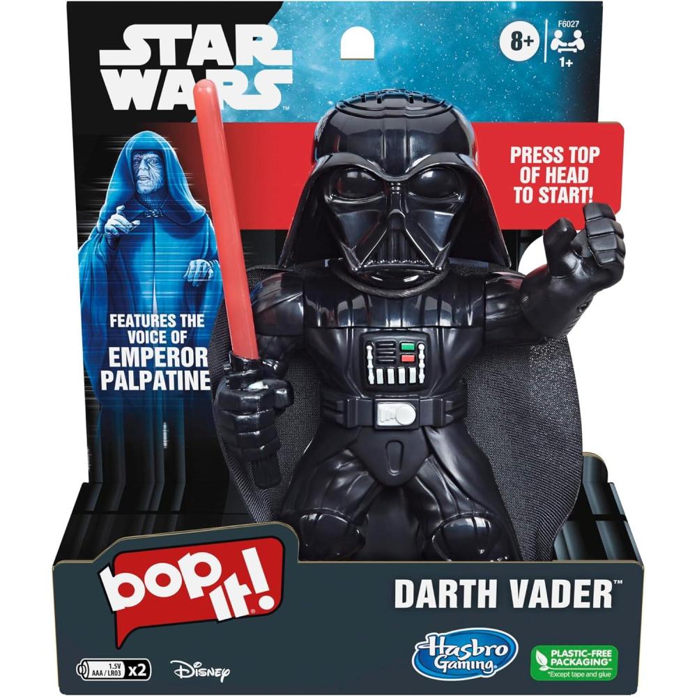 imageBop It Star Wars Darth Vader Edition Game Features The Voice of Emperor Palpatine Game for 1 or More Players Ages 8 and Up