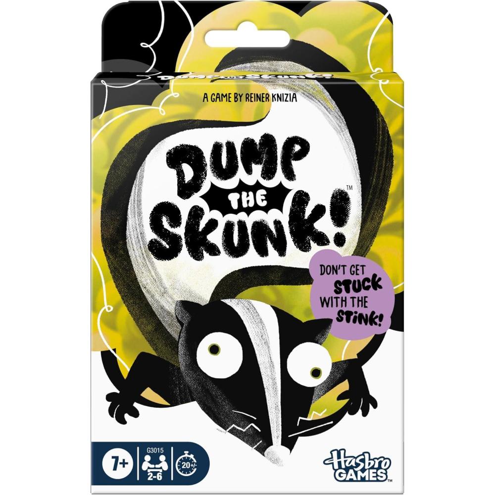 imageDump The Skunk Game Family Card Game by Reiner Knizia Ages 7 and Up 26 Players 20 Mins Easy to Learn Games for Kids Teens and Adults