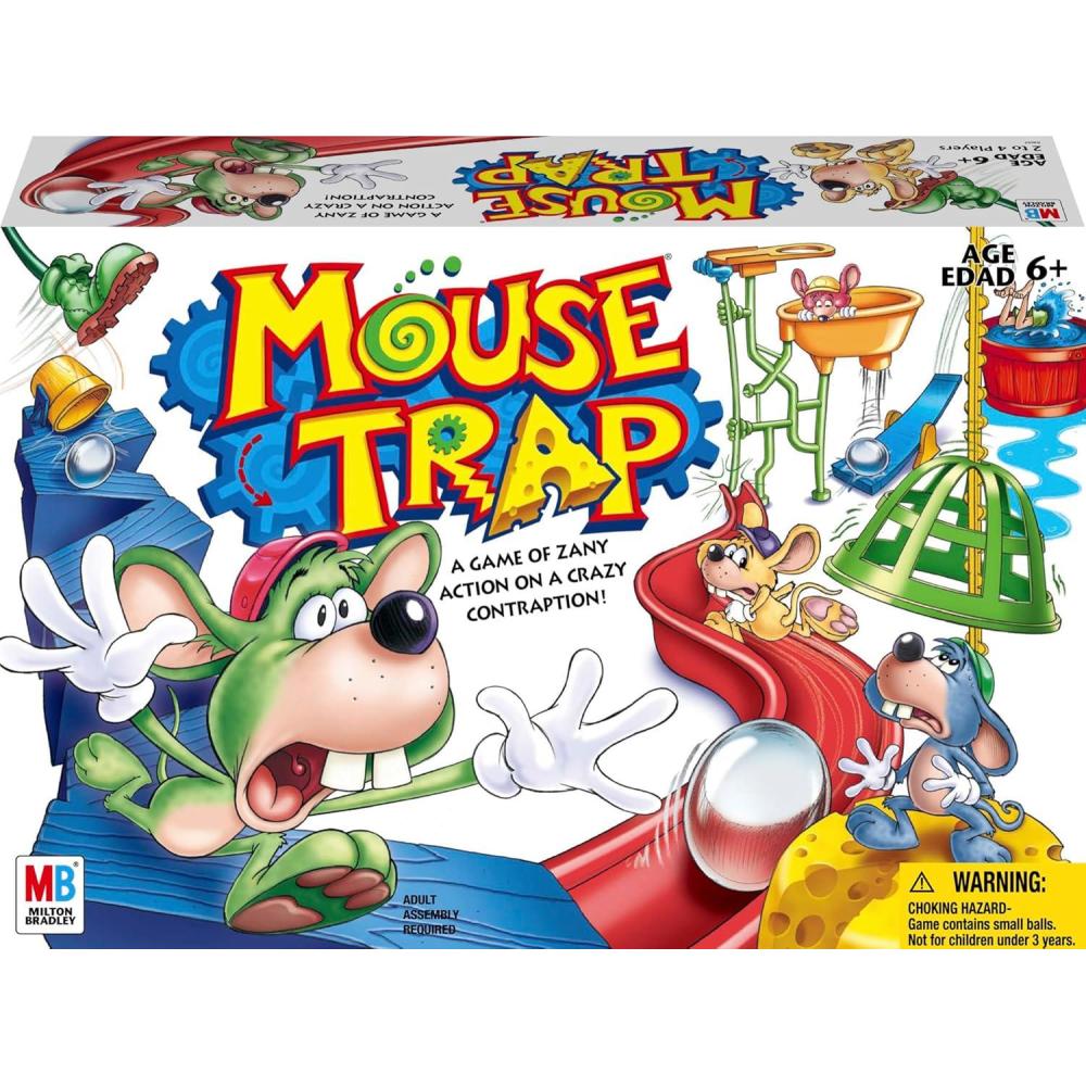 imageHasbro Gaming Mouse Trap Kids Board Game Family Board Games for Kids Kids Games for 24 Players Family Games Kids Gifts Ages 6 and Up Amazon ExclusiveStandard