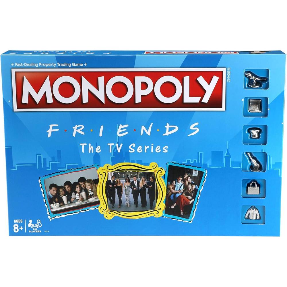 imageMonopoly Hasbro Gaming Friends The TV Series Edition Board Game for Ages 8 and Up Amazon Exclusive