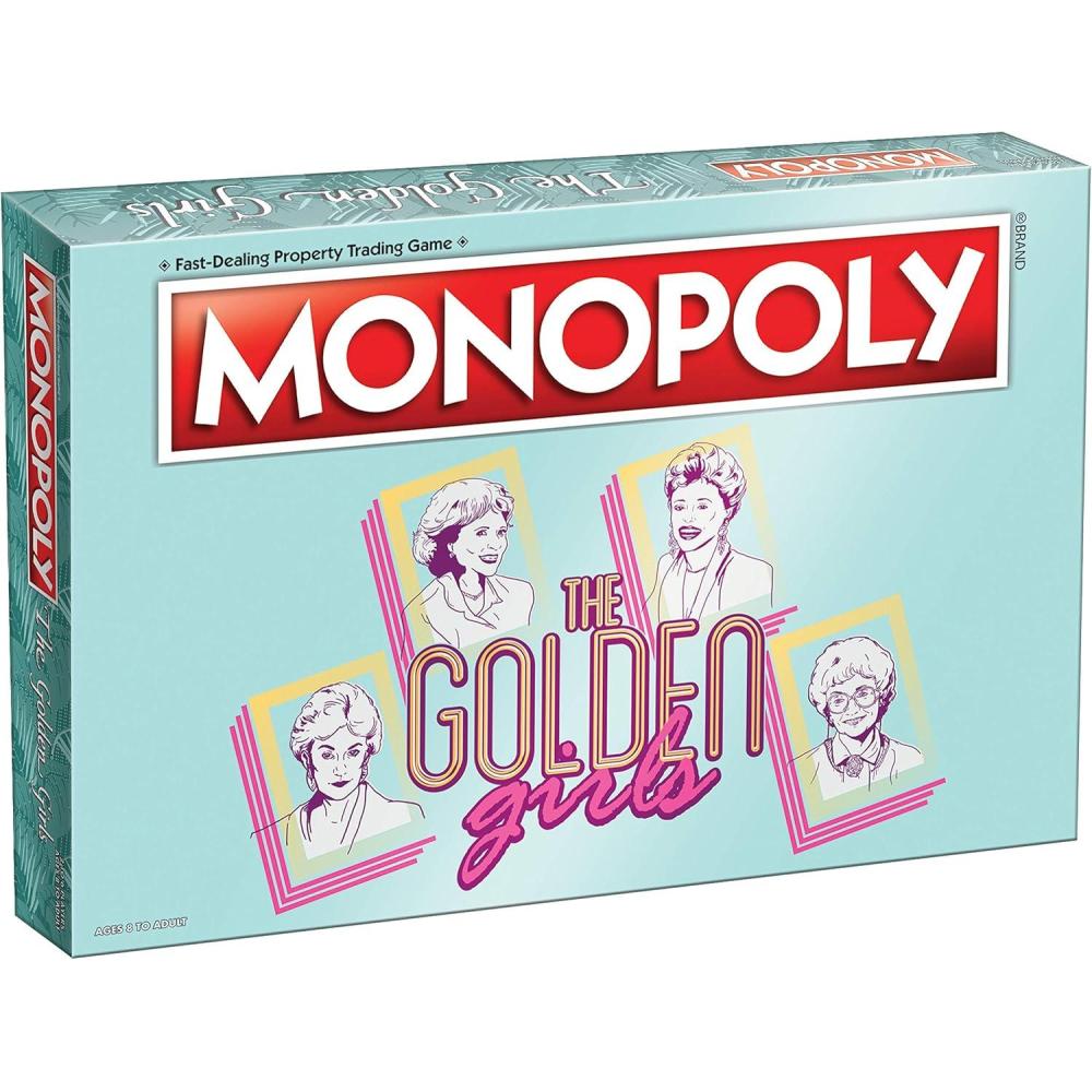 imageMonopoly The Golden Girls Board Game Buy Sell Trade FanFavorite Locations Classic Monopoly Game Featuring Golden Girls TV Show Theme OfficiallyLicensed Golden Girls Merchandise