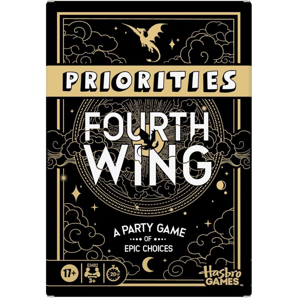 imagePriorities Fourth Wing Edition Game Officially Licensed Party Game Inspired by Empyrean Series Ages 17 3 Players 20 Mins
