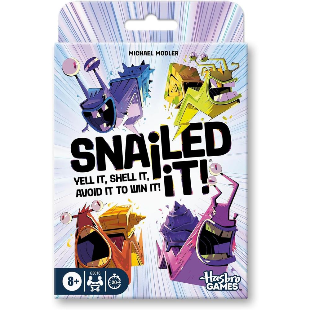 imageSnailed it Game Easy to Learn Family Games for Kids Teens and Adults Snail Card Game Ages 8 and Up 3 to 6 Players 20 Mins Kids Gifts