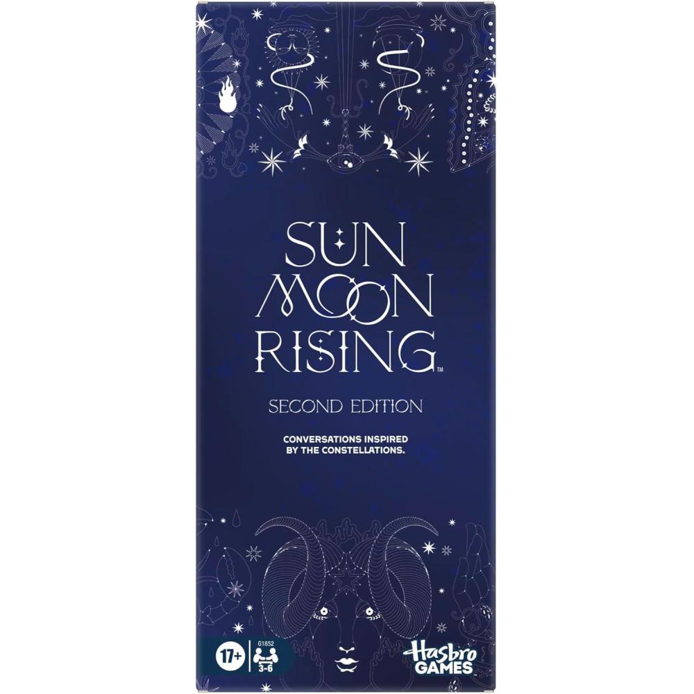 imageSun Moon Rising Game 2nd Edition 300 Zodiac Inspired Conversation Cards Astrology Themed Party Games for Adults Ages 17 36 Players