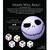 Disney Yahtzee The Nightmare Before Christmas Dice Game | Collectible Jack Skellington Toy | Family Dice Game & Travel Games