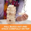 Hasbro Gaming Jenga Wooden Blocks Stacking Tumbling Tower Game | Party Games for Kids & Families | Stocking Stuffers | Ages 6+ (Amazon Exclusive)(3.15 x 4.53 x 11.02)