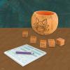 USAOPOLY YAHTZEE: Disney Stitch, Collectible Tiki Style Dice Cup, Classic Dice Game Based on Disney’s Lilo & Stitch, Great for Family Night, Officially Licensed Disney Game & Merchandise