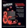 YAHTZEE: Dungeons & Dragons | Collectible Dice Tower | Dice Featuring Dragon, Owl Bear, Gelatinous Cube, Mimic, Mind Flayer, and Beholder | Officially-Licensed Dungeons & Dragons Game & Merchandise