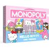 Monopoly: Hello Kitty and Friends, Buy, Sell, Trade Buildings from The Animated Series, Featuring My Melody, Badtz-Maru, Keroppi, Classic Monopoly Game, Officially-Licensed Hello Kitty Merchandise