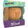 USAOPOLY YAHTZEE: Disney Stitch, Collectible Tiki Style Dice Cup, Classic Dice Game Based on Disney’s Lilo & Stitch, Great for Family Night, Officially Licensed Disney Game & Merchandise