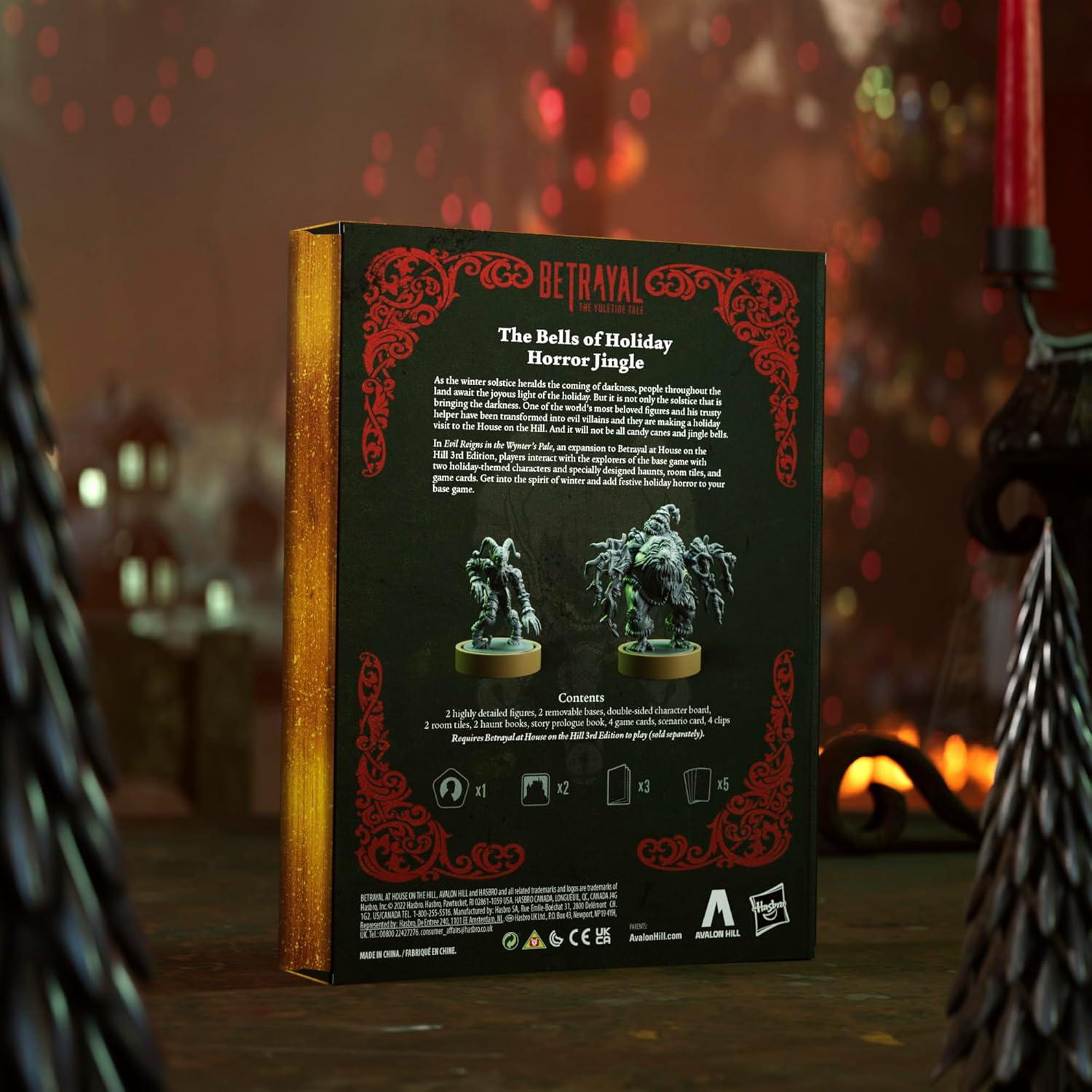 imageAvalon Hill Betrayal Evil Reigns in The Wynters Pale The Yuletide Tale Expansion Ages 12 Requires Betrayal at HOTH 3rd Edition to PlayBetrayal the Yuletide Tale