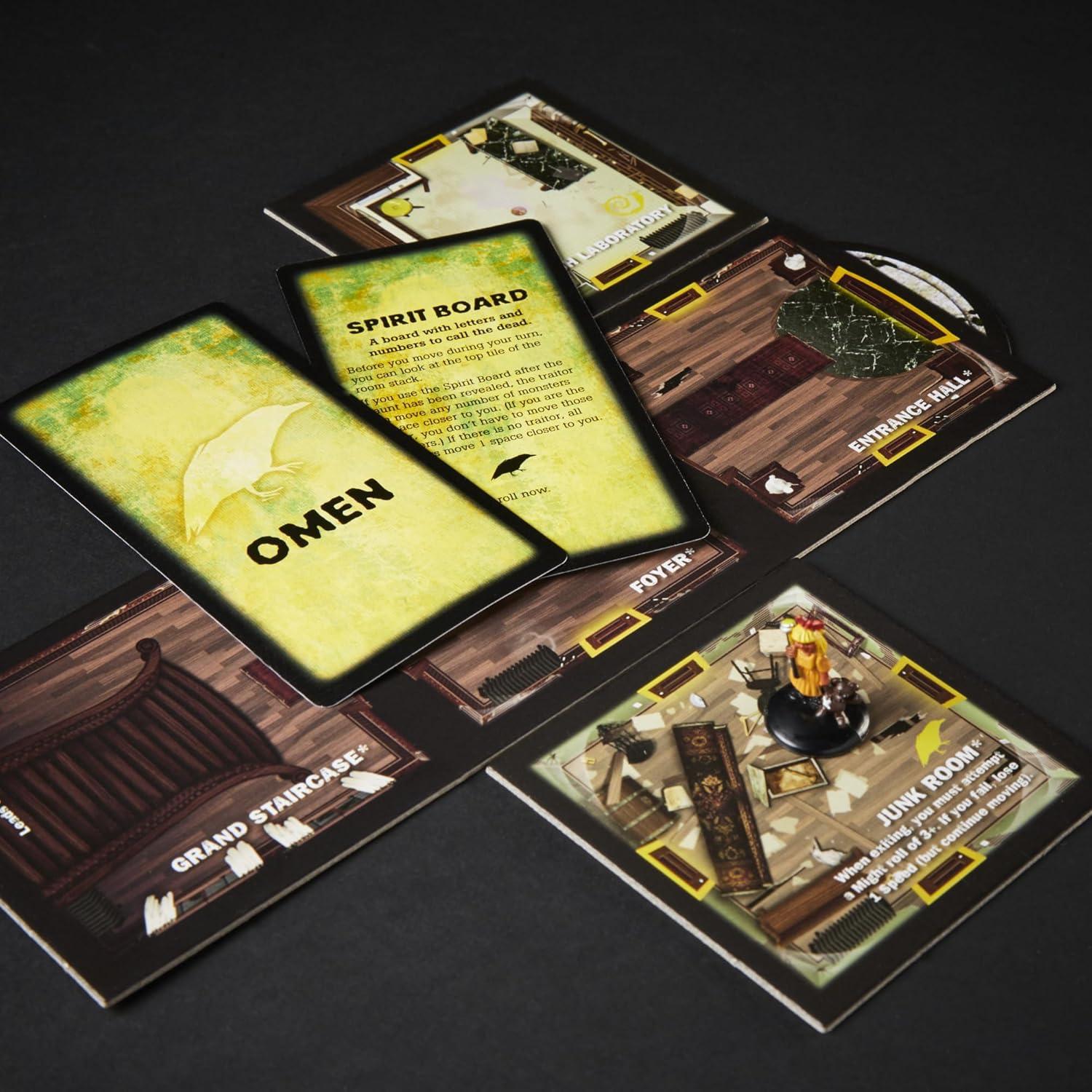 imageAvalon Hill Betrayal at The House on The Hill Second Edition Cooperative Board Game Ages 12 and Up 36 Players 50 Chilling Scenarios