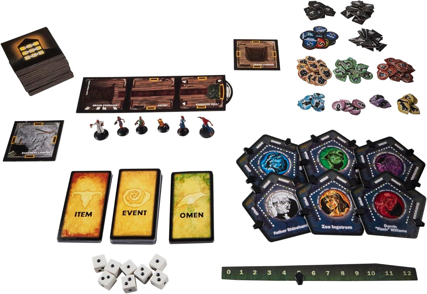 imageAvalon Hill Betrayal at The House on The Hill Second Edition Cooperative Board Game Ages 12 and Up 36 Players 50 Chilling Scenarios