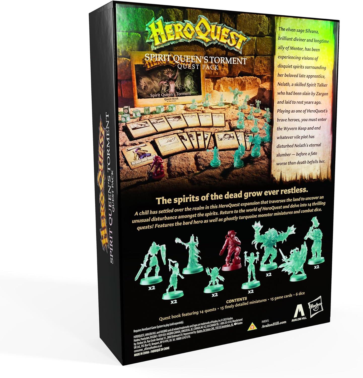 imageAvalon Hill HeroQuest Prophecy of Telor Quest Pack Requires HeroQuest Game System to Play Dungeon Crawler Games Ages 14 25 Players Strategy Gamescrawler