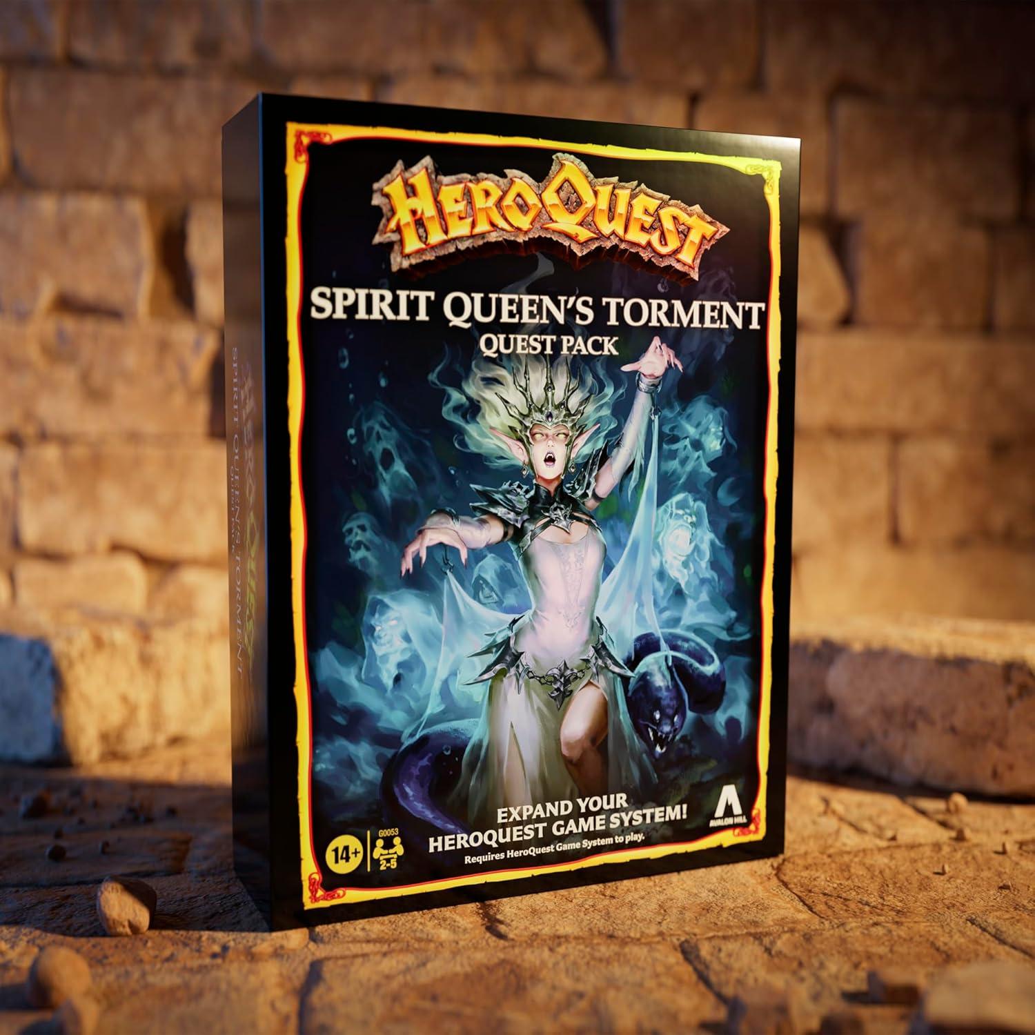 imageAvalon Hill HeroQuest Prophecy of Telor Quest Pack Requires HeroQuest Game System to Play Dungeon Crawler Games Ages 14 25 Players Strategy Gamescrawler