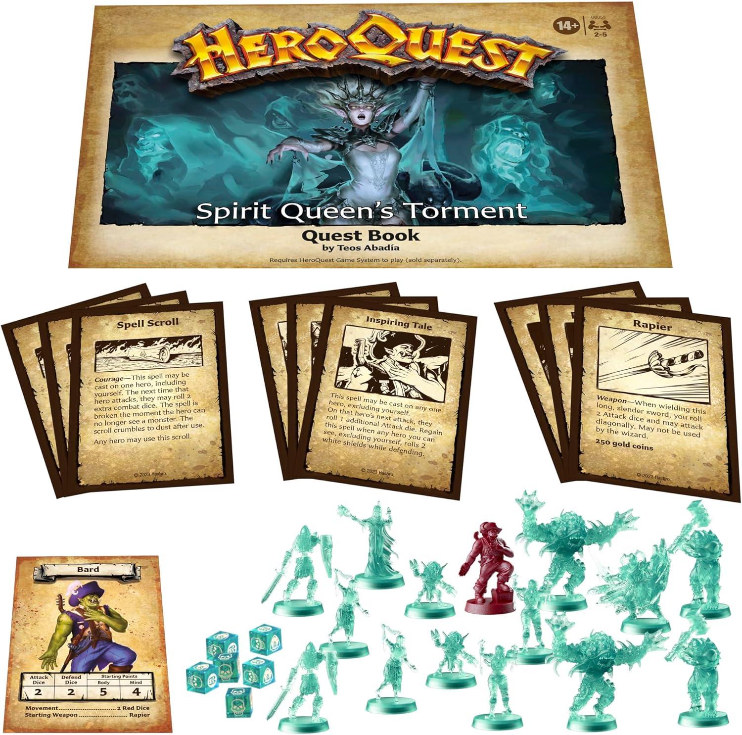 imageAvalon Hill HeroQuest Prophecy of Telor Quest Pack Requires HeroQuest Game System to Play Dungeon Crawler Games Ages 14 25 Players Strategy Gamescrawler