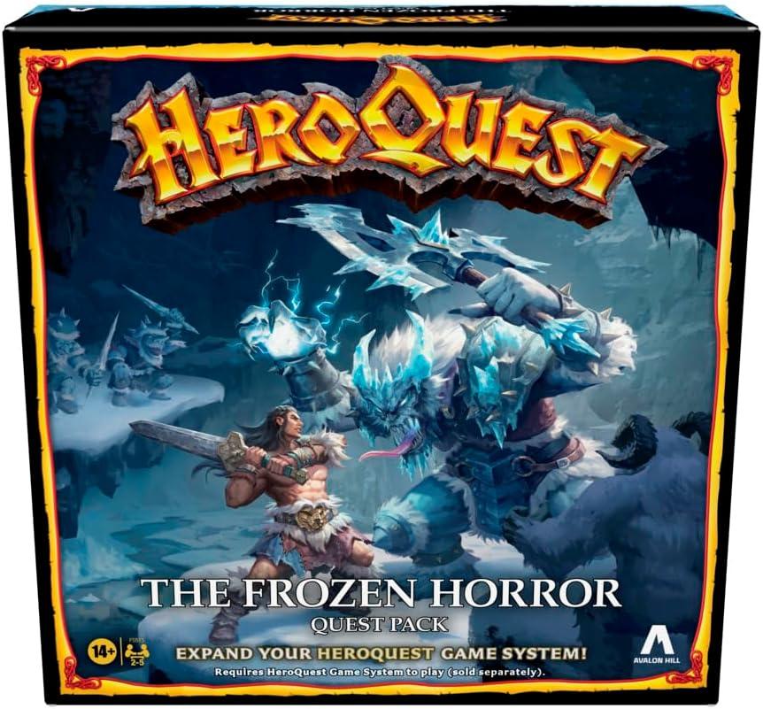 imageAvalon Hill HeroQuest The Frozen Horror Quest Pack Dungeon Crawler Game for Ages 14 Requires HeroQuest Game System to PlayMulticolored