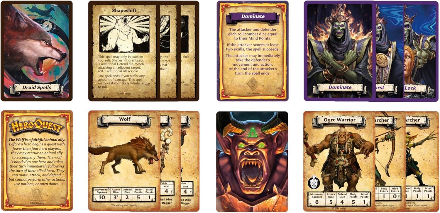 imageAvalon Hill Heroquest Against The Ogre Horde Quest Pack Roleplaying Game Ages 14 2 to 5 Players Requires HeroQuest Game System to Play Multicolor Pack 1