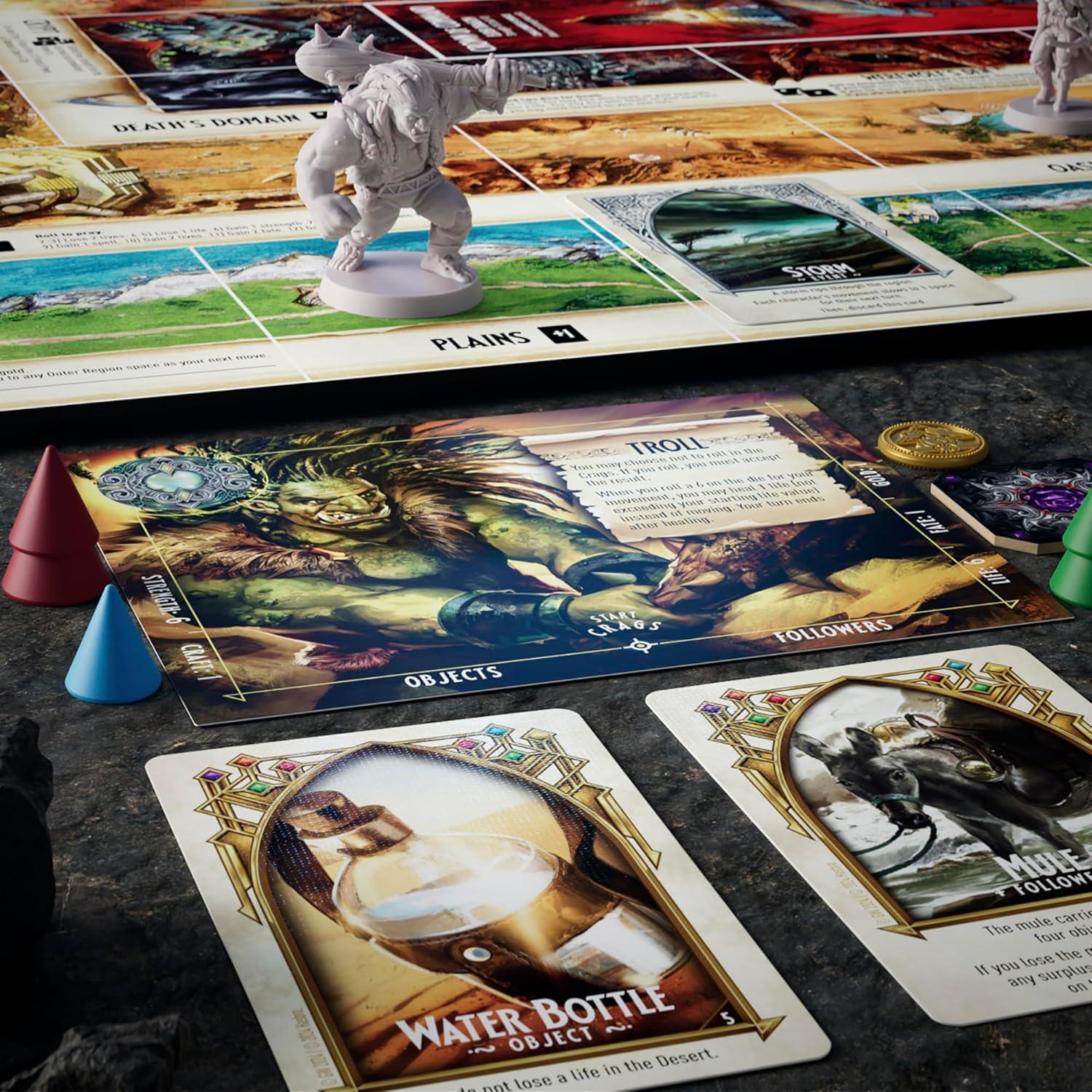 imageAvalon Hill Talisman The Magical Quest Board Game 5th Edition Fantasy Tabletop Adventure Games Ages 12 and Up 2 to 6 Players Roleplaying Strategy Games