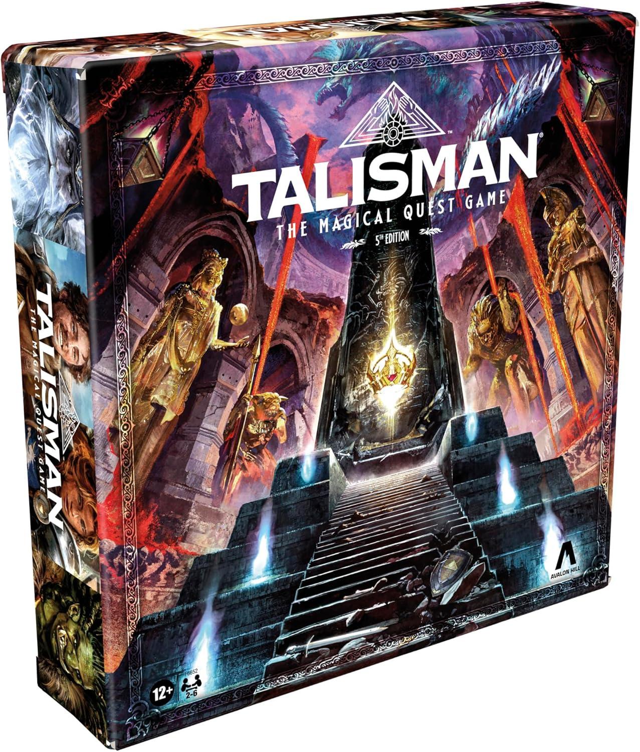 imageAvalon Hill Talisman The Magical Quest Board Game 5th Edition Fantasy Tabletop Adventure Games Ages 12 and Up 2 to 6 Players Roleplaying Strategy Games