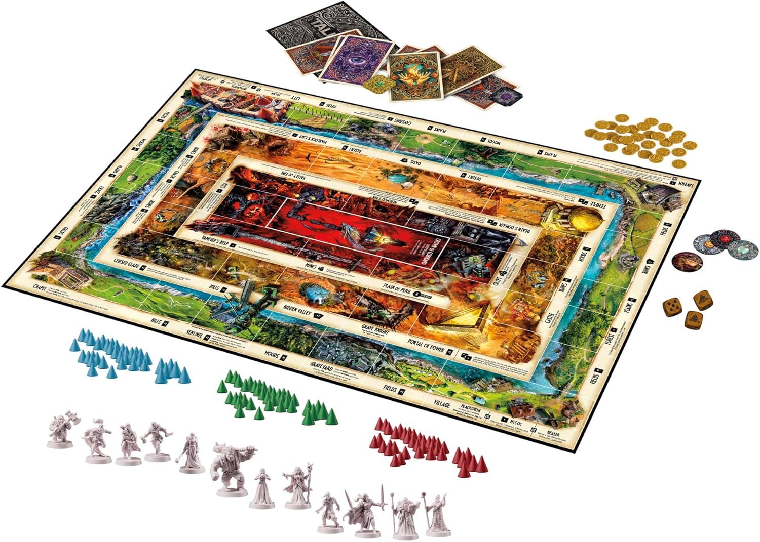 imageAvalon Hill Talisman The Magical Quest Board Game 5th Edition Fantasy Tabletop Adventure Games Ages 12 and Up 2 to 6 Players Roleplaying Strategy Games