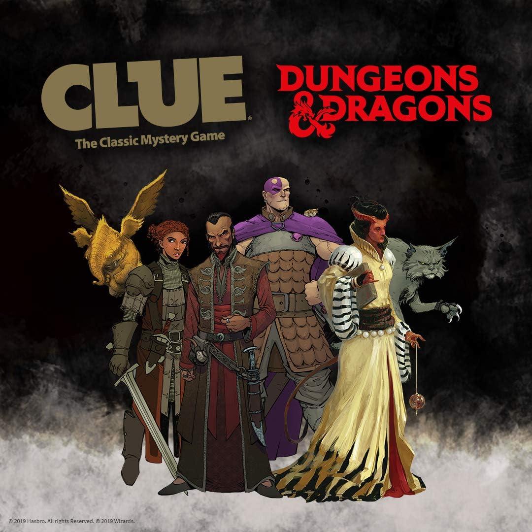 imageClue Dungeons ampamp Dragons Collectible Clue Game for DampampD Fans Officially Licensed Dungeons ampamp Dragons Board Game