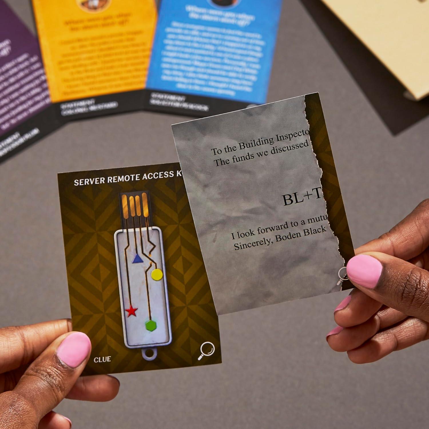 imageClue Escape The Illusionists Club Board Game Escape Room Family Game 1Time Solve Mystery Ages 10 16 Players Difficulty 4 90120 Mins Amazon ExclusiveThe Midnight Hotel