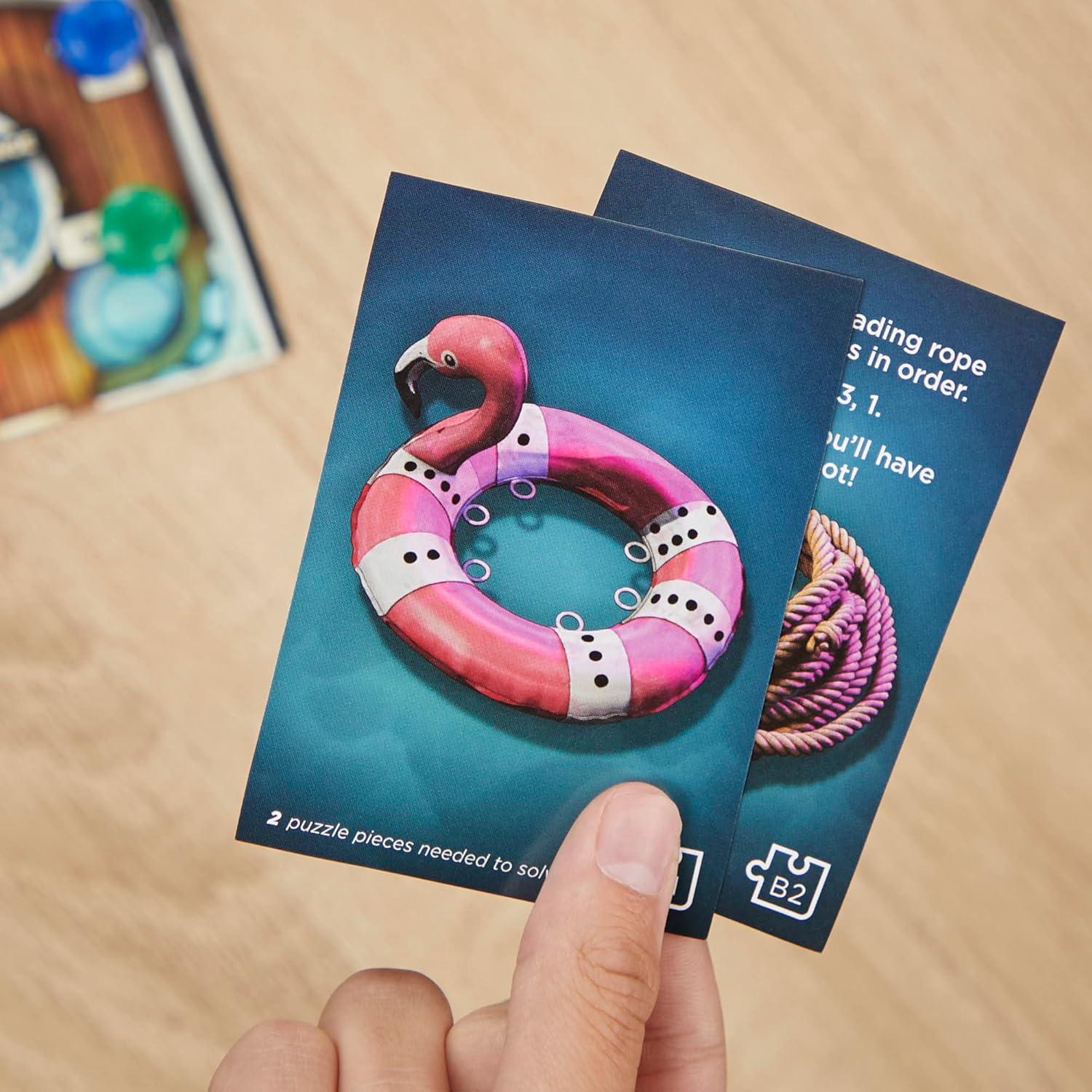 imageClue Escape The Illusionists Club Board Game Escape Room Family Game 1Time Solve Mystery Ages 10 16 Players Difficulty 4 90120 Mins Amazon ExclusiveSabotage on the High Seas