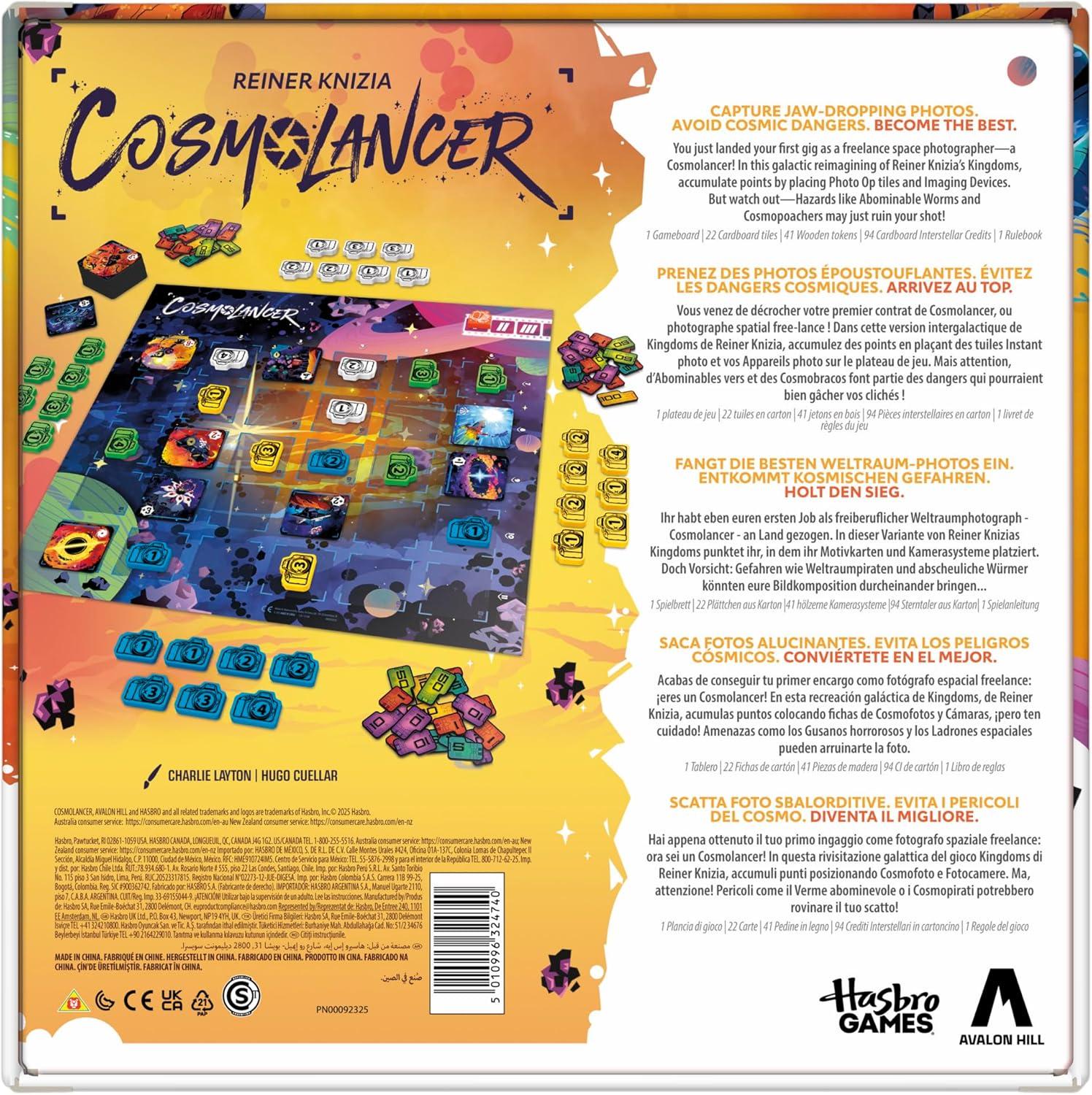 imageCosmolancer Board Game A Strategy Game by Reiner Knizia Ages 9 and Up 2 to 4 Players 30 Mins Family Games for Kids Teens and Adults