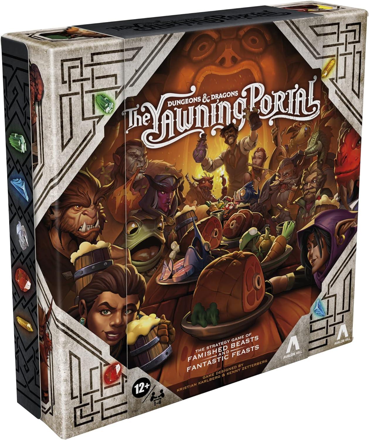 imageDungeons ampamp Dragons The Yawning Portal Game DampampD Strategy Board Game for 14 Players DampampD Board Games for Ages 12 and Up Family GamesGame Dungeons Dragons
