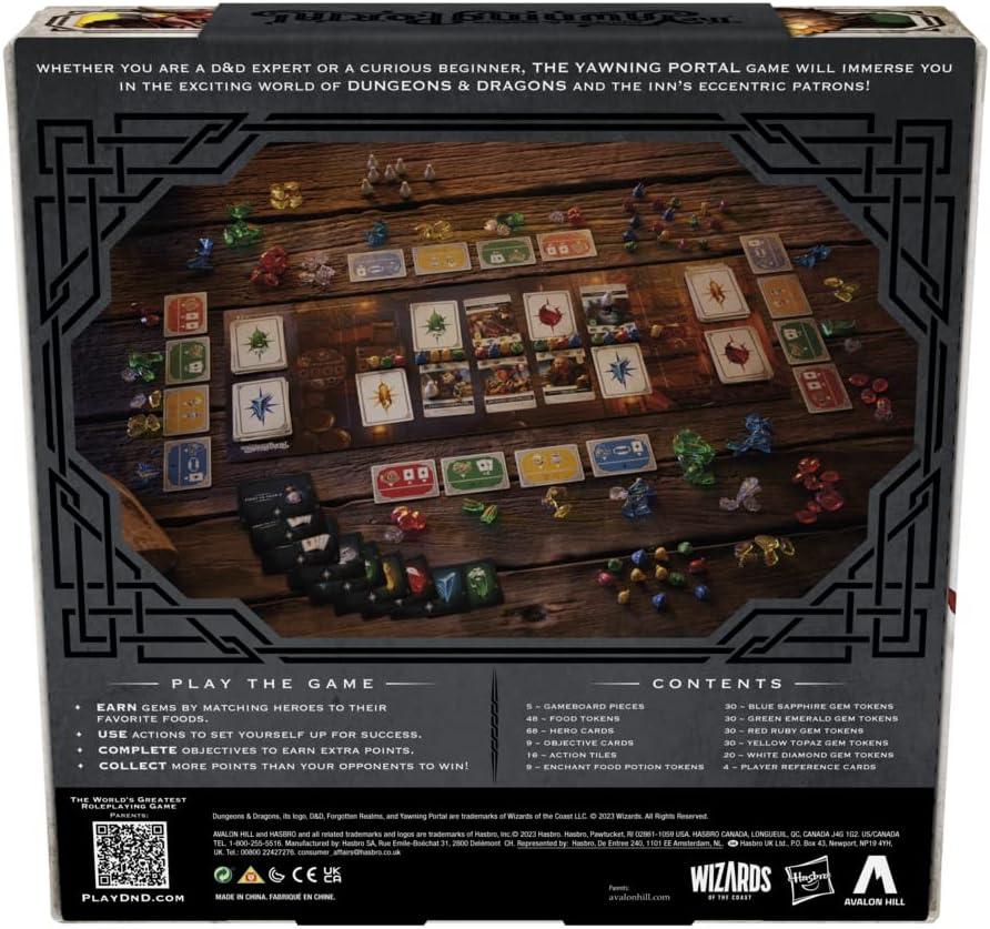 imageDungeons ampamp Dragons The Yawning Portal Game DampampD Strategy Board Game for 14 Players DampampD Board Games for Ages 12 and Up Family GamesGame Dungeons Dragons