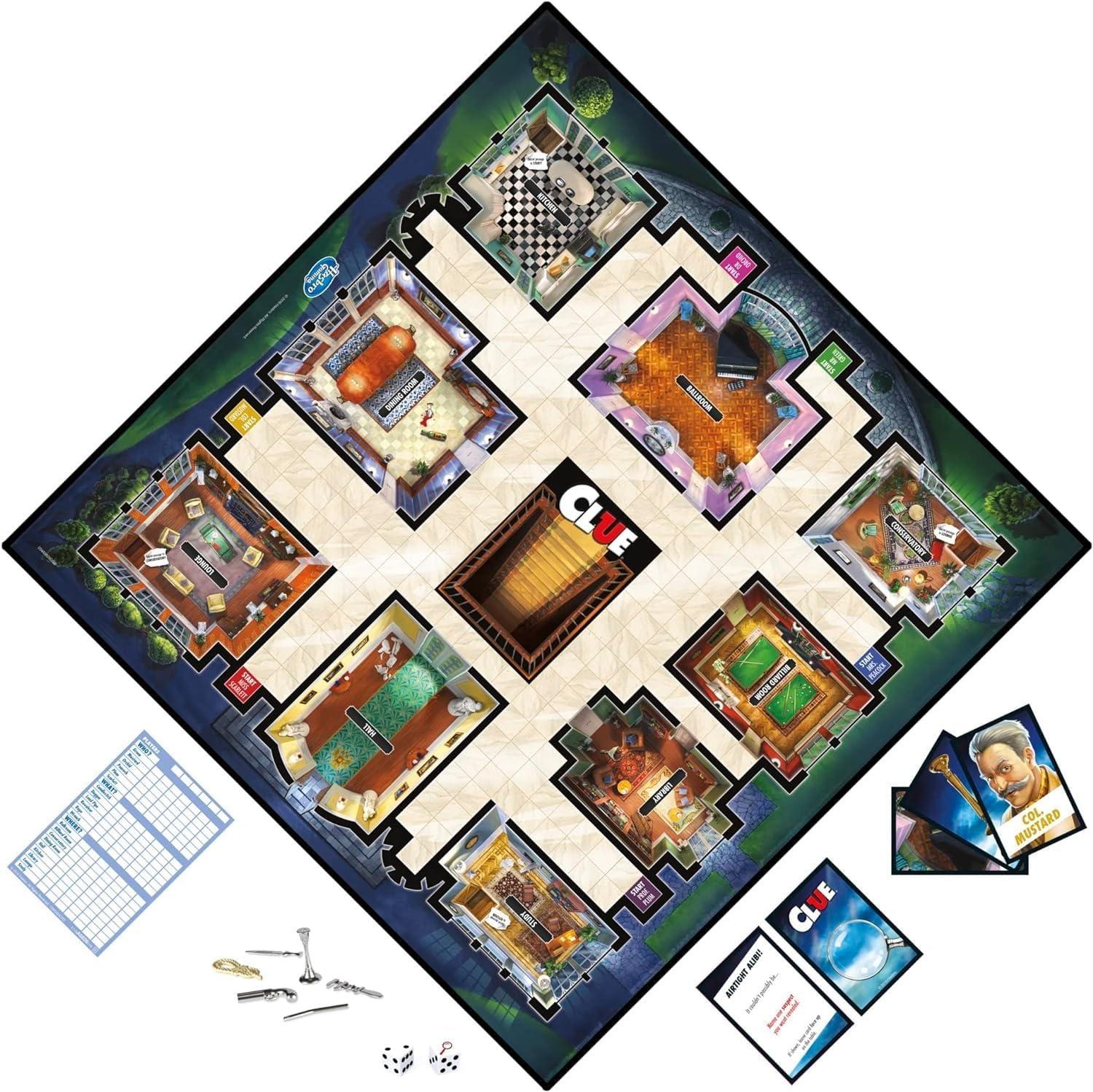 imageHasbro Gaming Clue Game