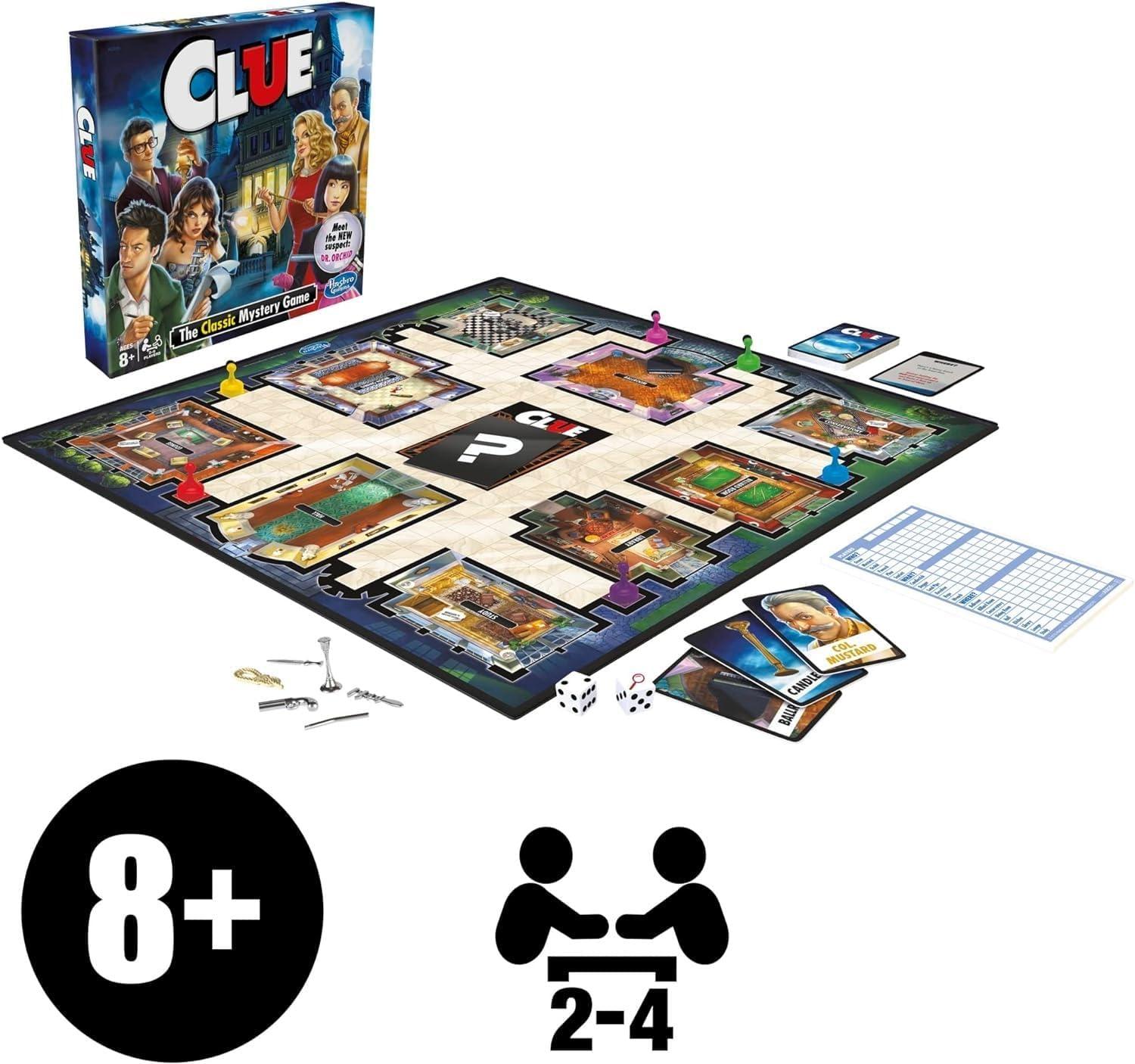 imageHasbro Gaming Clue Game