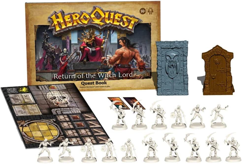 imageHeroquest The Mage of The Mirror Quest Pack Roleplaying Game for Ages 14 Requires HeroQuest Game System to PlayReturn of the Witch Lord Quest Pack