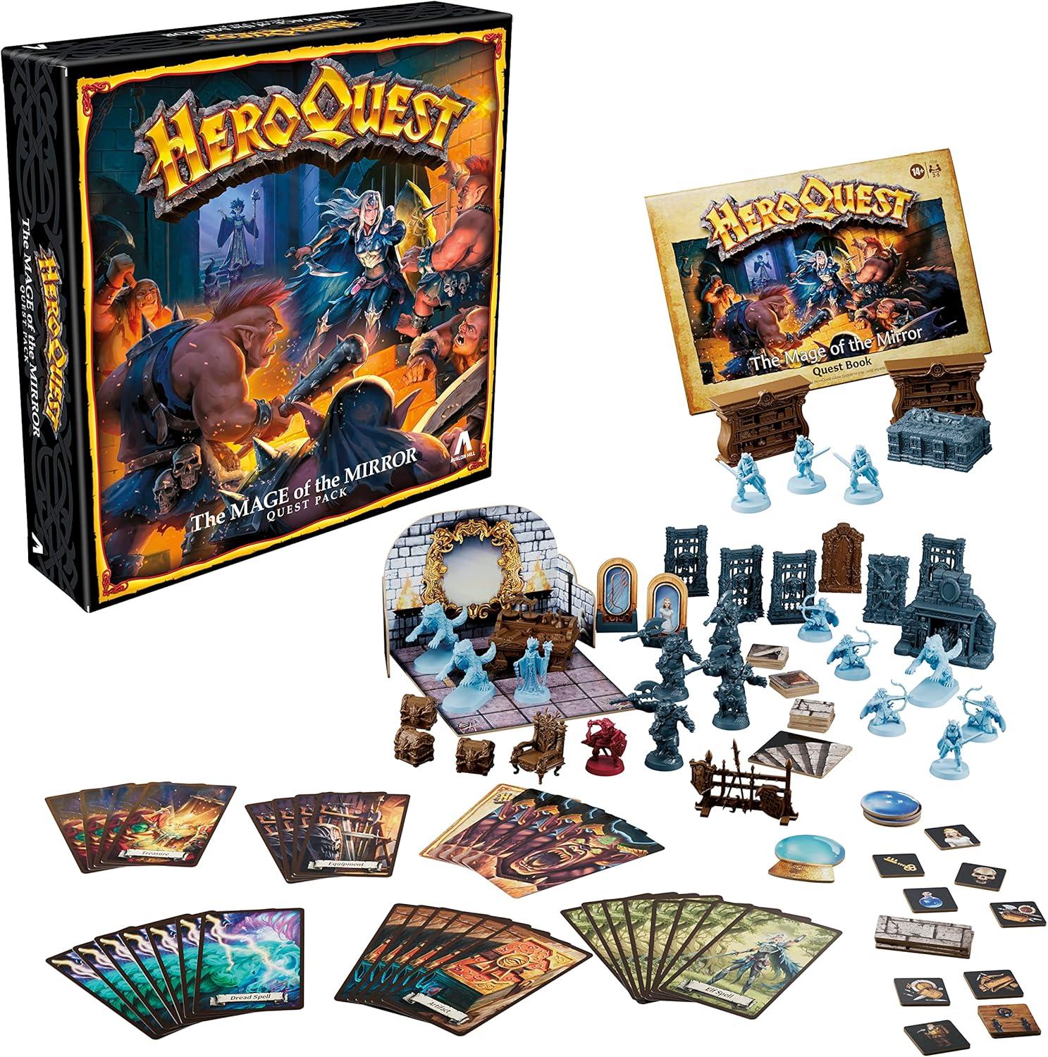 imageHeroquest The Mage of The Mirror Quest Pack Roleplaying Game for Ages 14 Requires HeroQuest Game System to PlayThe Mage of The Mirror Quest Pack