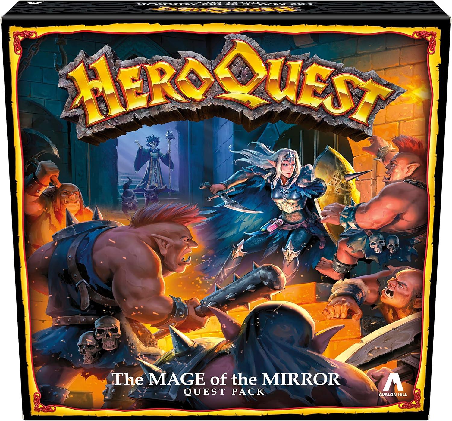 imageHeroquest The Mage of The Mirror Quest Pack Roleplaying Game for Ages 14 Requires HeroQuest Game System to PlayThe Mage of The Mirror Quest Pack