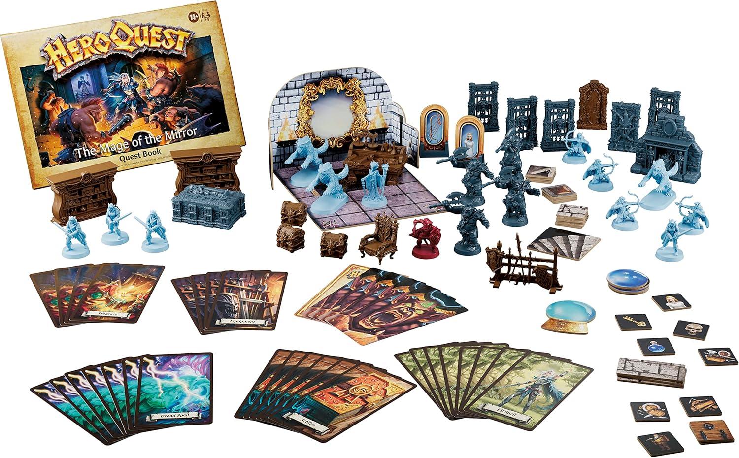 imageHeroquest The Mage of The Mirror Quest Pack Roleplaying Game for Ages 14 Requires HeroQuest Game System to PlayThe Mage of The Mirror Quest Pack