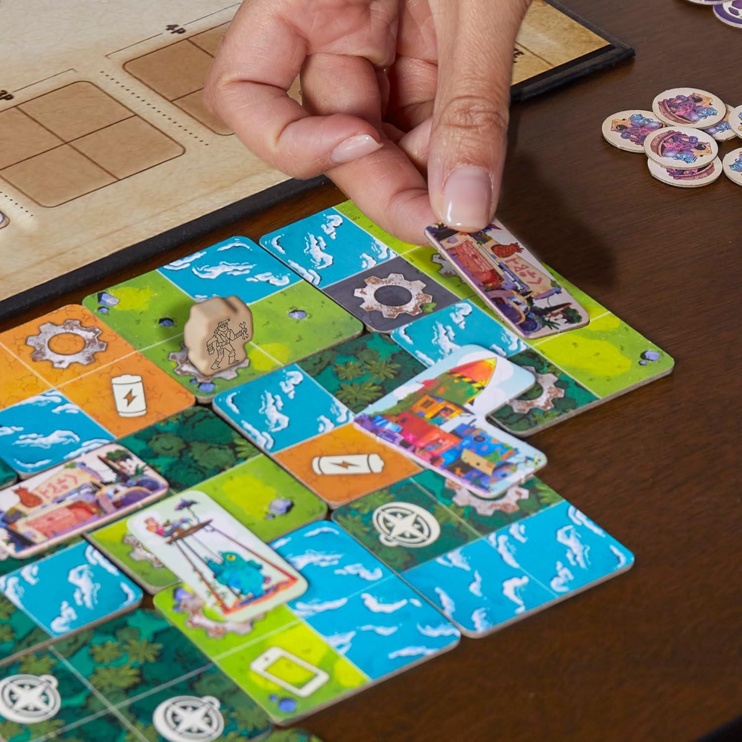 imageLife in Reterra Strategy Board Game A Community Re Building Game Ages 10 2 to 4 Players 35 Mins Avg Games for Adults ampamp Families