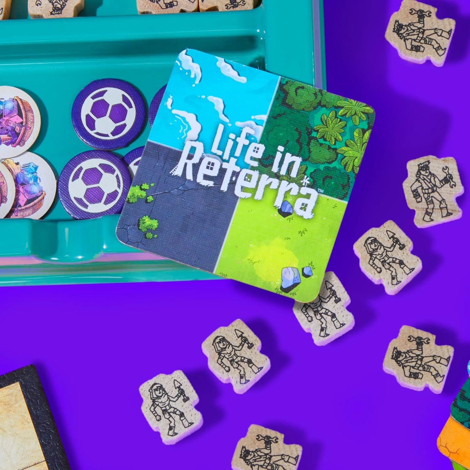imageLife in Reterra Strategy Board Game A Community Re Building Game Ages 10 2 to 4 Players 35 Mins Avg Games for Adults ampamp Families