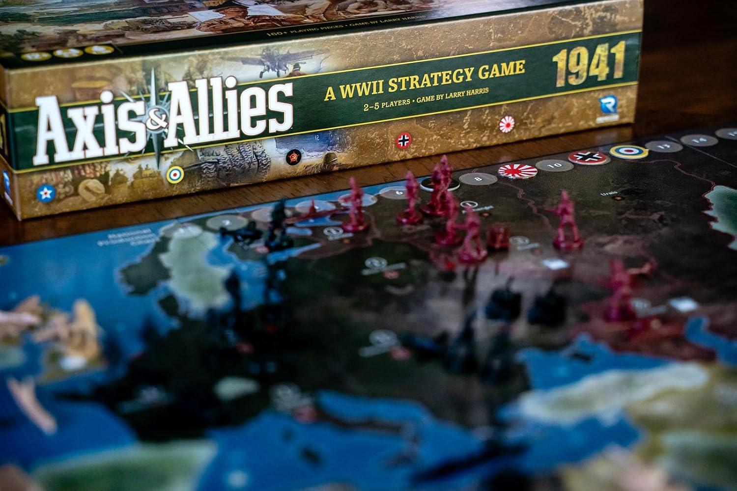 imageRenegade Game Studios Axis ampamp Allies 1941 A WWII Strategy Board Game Renegade Game Studios Epic War Game Set in 1941 Struggle for Supremacy Ages 12 25 Players 13 Hour Playing Time