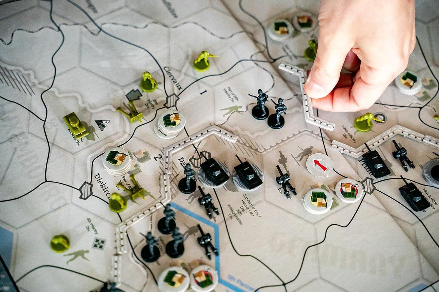 imageRenegade Games Axis ampamp Allies Battle of The Bulge WWII Strategy Board Game Germany Or USA ampamp UK Miniatures War Game Ages 14 2 Players 4hrs