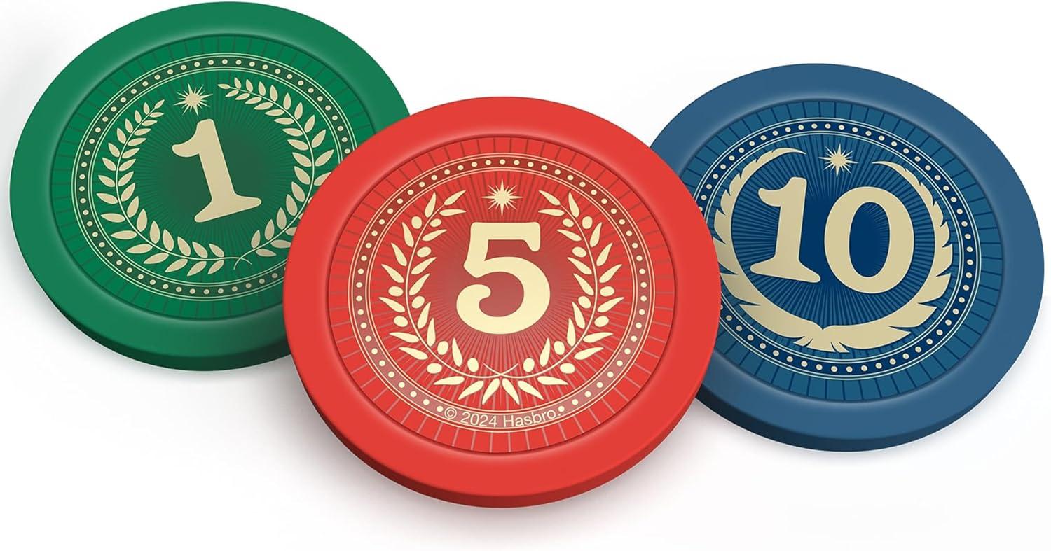 imageRenegade Games Studio Axis ampamp Allies IPC Chips 75 Weighted Chips 1510 Denominations Plastic Storage Tray Strategy Board Game Accessory Upgrade