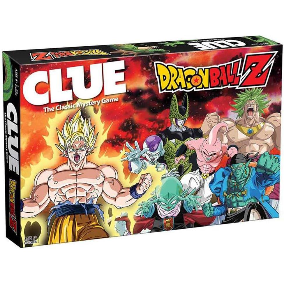 imageCLUE Dragon Ball Z Collectible Clue Board Game Featuring Anime Show OfficiallyLicensed Game with Familiar Locations and Iconic Characters from Dragon Ball Show