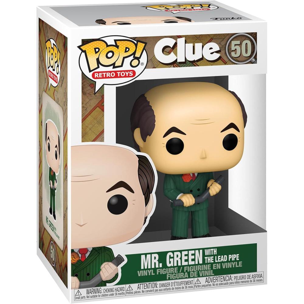 imageFunko Pop Retro Toys Clue Mr Green with Lead PipePop Vinyl