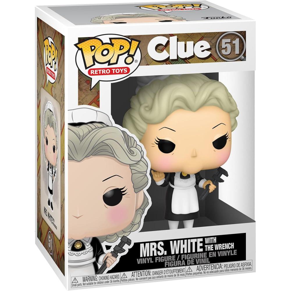 imageFunko Pop Retro Toys Clue Mrs White with WrenchPop Vinyl