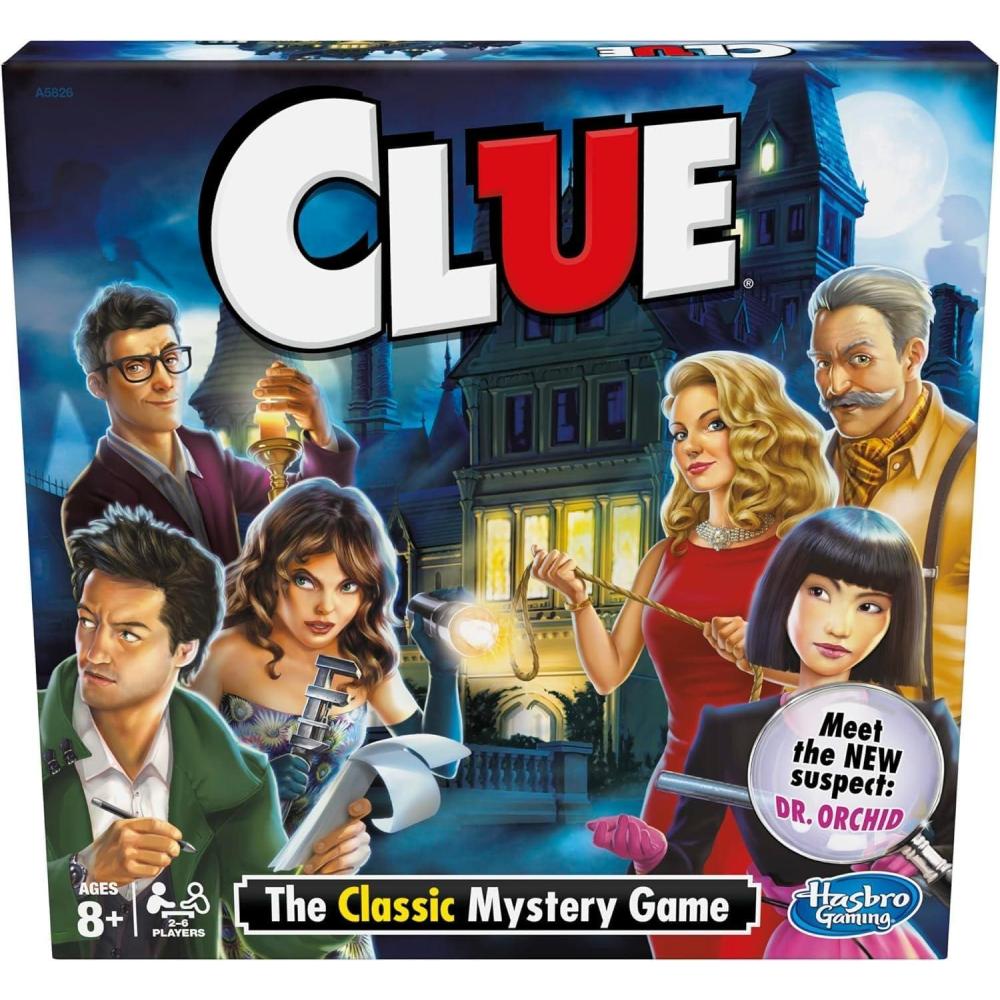 imageHasbro Gaming Clue Game