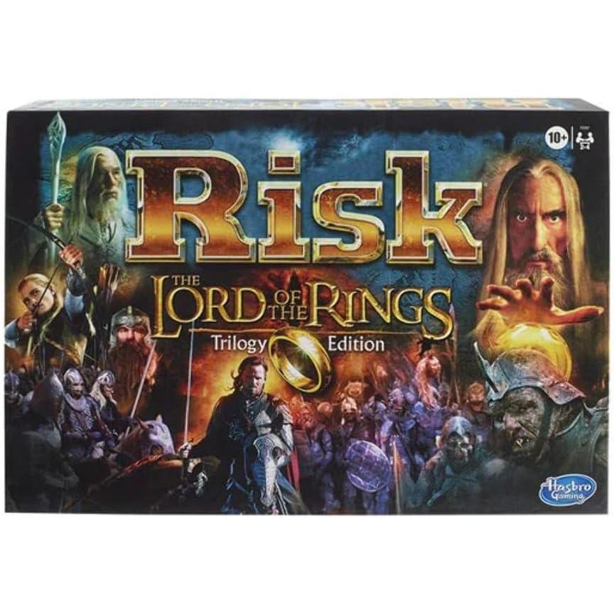 imageHasbro Gaming Risk The Lord of The Rings Trilogy Edition Strategy Family Board Games Ages 10 and Up for 24 Players Amazon Exclusive