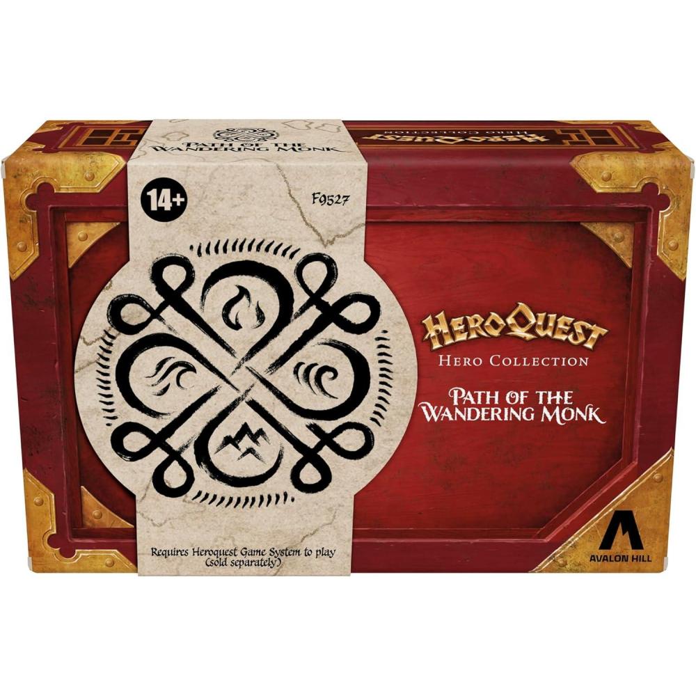 imageHeroQuest Hero Collection Path of The Wandering Monk Figures Includes 2 Detailed Miniatures Requires HeroQuest Game System to Play Ages 14 and Up
